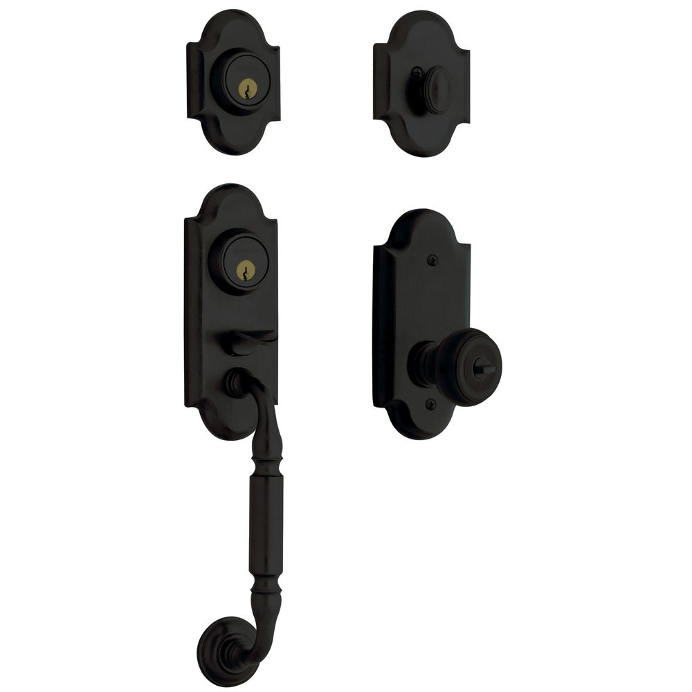 Ashton Two-Point Lock Knob Handleset