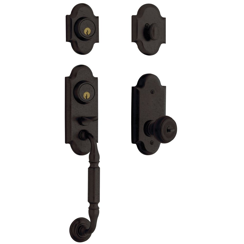 Ashton Two-Point Lock Knob Handleset