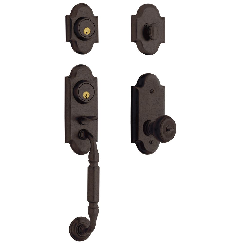 Ashton Two-Point Lock Knob Handleset