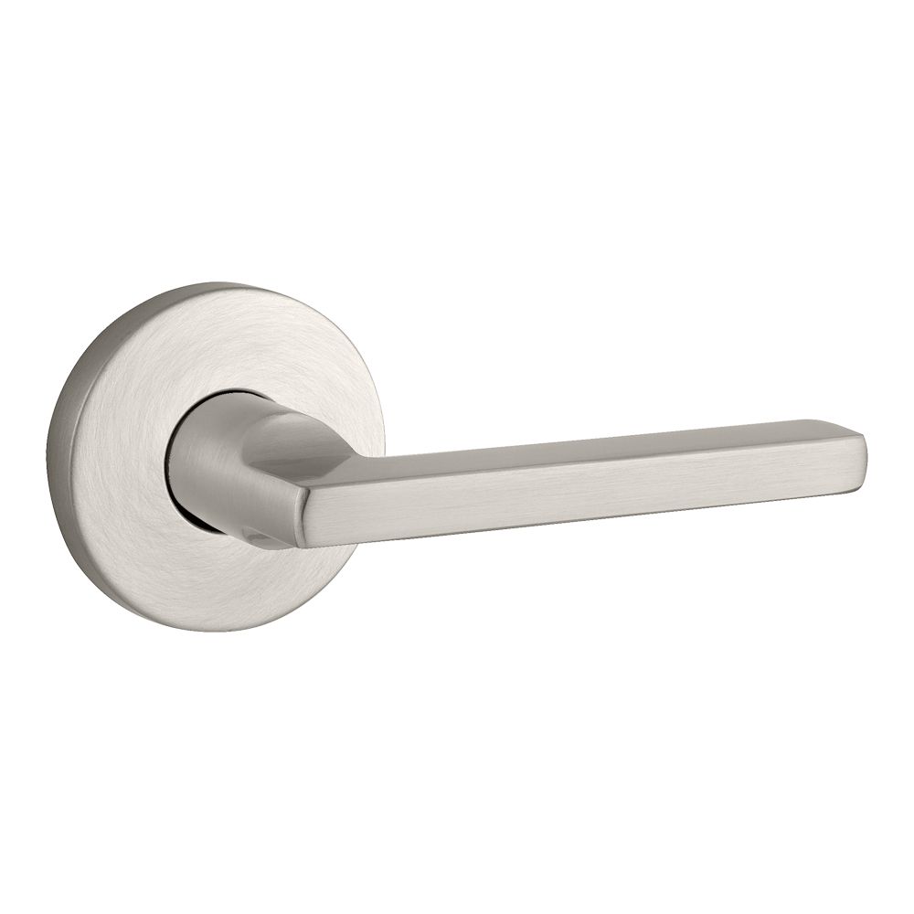 Square Reserve Lever with Contemporary Round Rose