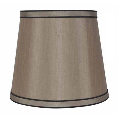 Mix & Match Small Lamp Shade in Gold with Black Trim - Bed Bath & Beyond