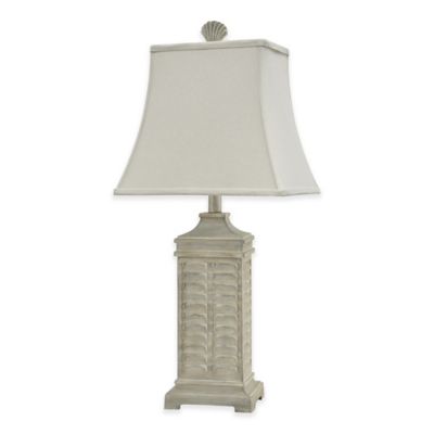 Coastal Shutter Table Lamp - Bed Bath & Beyond