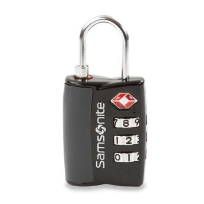 samsonite luggage combination lock