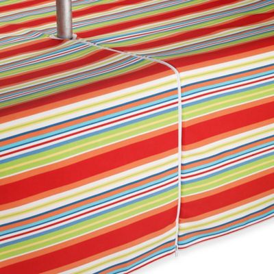 Buy Mystic Stripe 70-Inch Round Umbrella Tablecloth from Bed Bath & Beyond