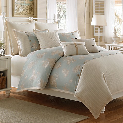 Buy Coastal Life Lux Seashell Duvet Cover from Bed Bath & Beyond