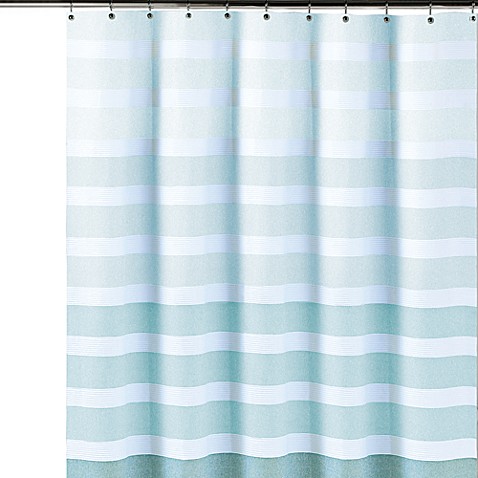 Buy DKNY Highline Stripe Cotton Shower Curtain from Bed Bath & Beyond