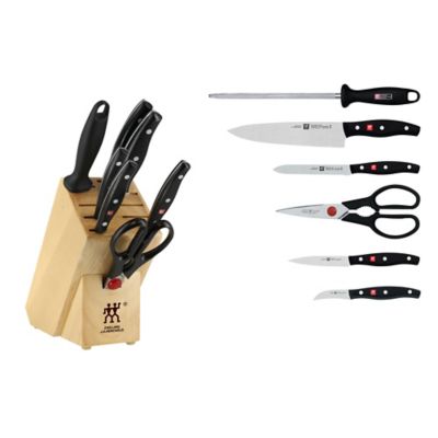 zwilling now s 7 piece knife block set