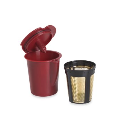 V cup reusable filter for hot chocolate