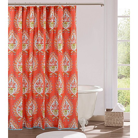 ... Kalani 72-Inch x 72-Inch Fabric Shower Curtain from Bed Bath & Beyond