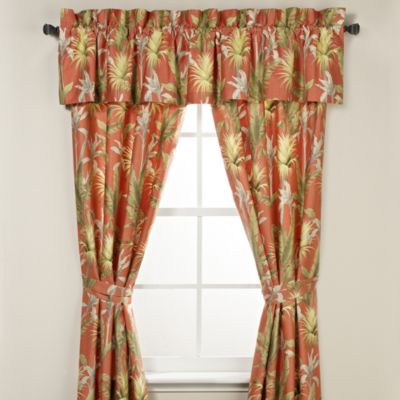 Tommy Bahama Catalina Shower Curtain Red Shower Curtain
