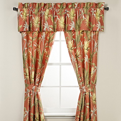 Tommy Bahama Catalina Shower Curtain Red Shower Curtain