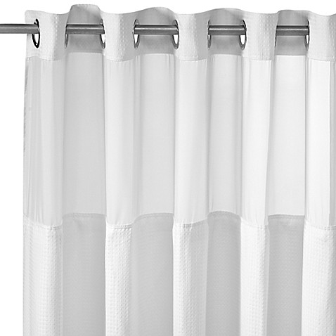 Extra Long Hookless Shower Curtain Fabric Shower Curtains