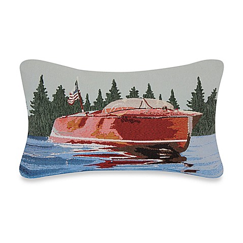 Motorboat Tapestry Throw Pillow - Bed Bath & Beyond