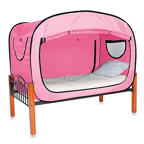 Buy Privacy Pop Size Twin Bed Tent in Pink from Bed Bath & Beyond
