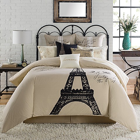 ... Anthologyâ„¢ Paris Twin/Twin XL Comforter Set from Bed Bath & Beyond