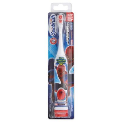 Crest Kids Spiderman Battery Operated Spinbrush - Bed Bath &amp; Beyond