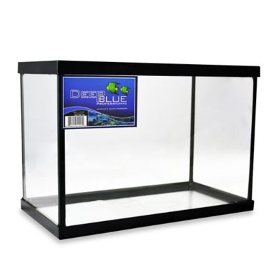 Deep Blue Professional Fish Tank With Black Frame - Bed Bath & Beyond