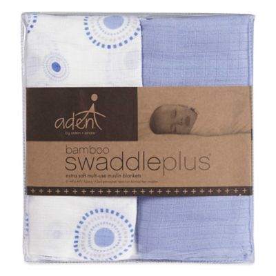 Aden™ By Aden + Anais® 2-Pack Swaddle Plus® Blankets In Beau ...