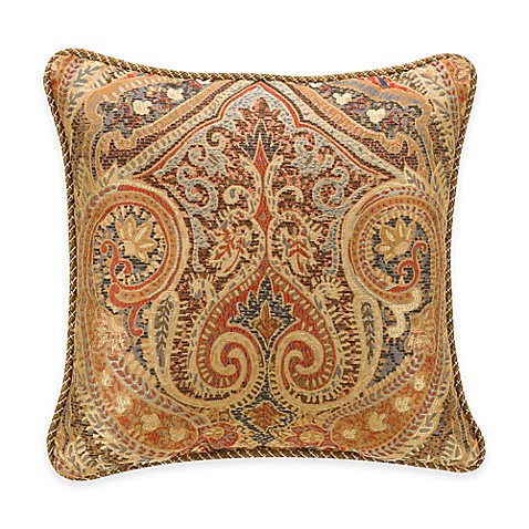 Bridge Street Naples Damask Reversible Square Throw Pillow - Bed Bath & Beyond