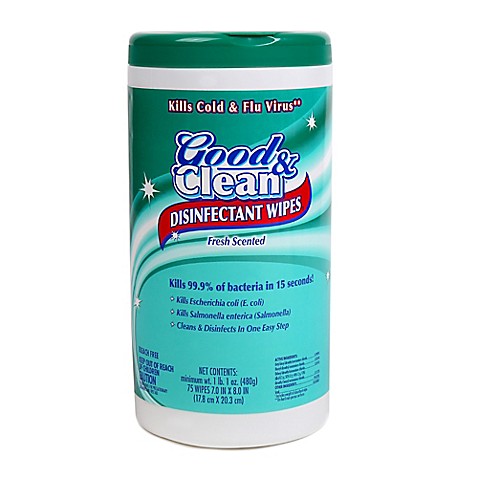 wipes clean count disinfectant scent fresh bedbathandbeyond