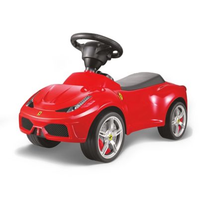 Children's Ferrari 458 Push Car - Red