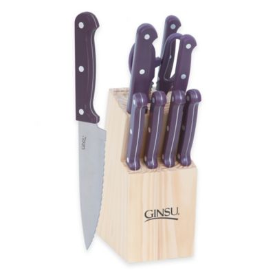 ginsu knife block set