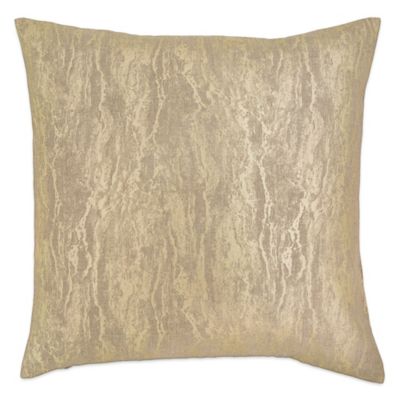 Buy Jinda Home Fashions Metallic Linen Square Throw Pillow in Gold from Bed Bath & Beyond