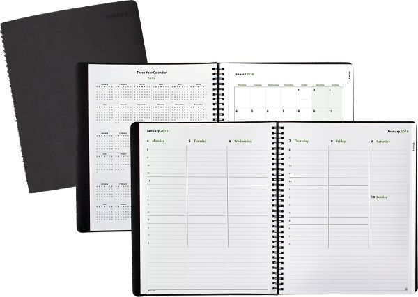 Day-Timer 2016 DualView Weekly Planner, Notebook Size (12231 16) - Weekly Planners