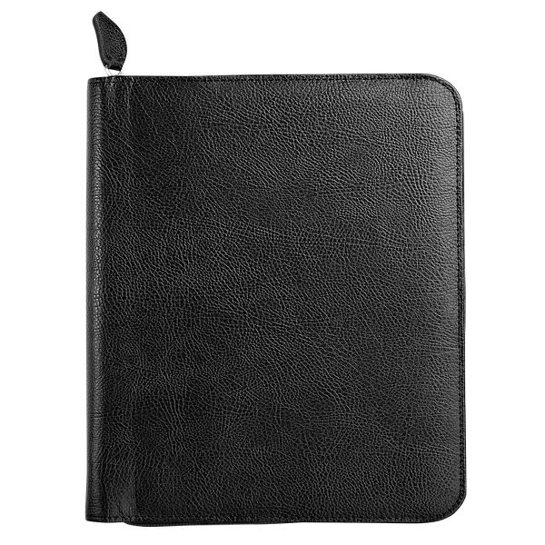 Day-Timer Biscayne Bonded Leather Zippered Planner Cover Notebook Size (8290) - Planner Covers