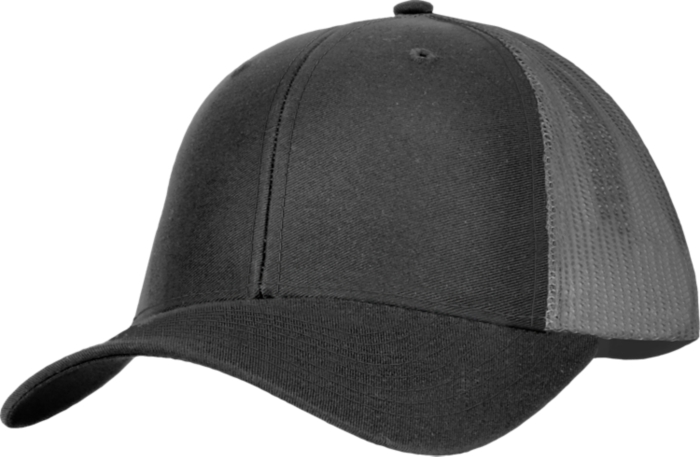 Mesh-Cotton Hat (H112: 18 Colors Available)