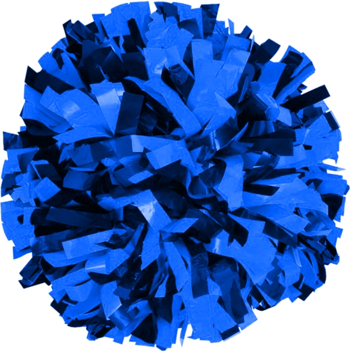 2-Color 6-in Plastic Pom (PPLST: 7 Colors Available)