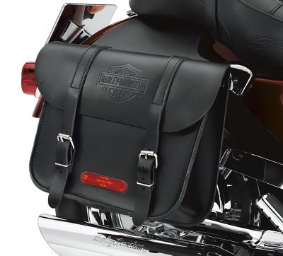 real leather motorcycle saddlebags