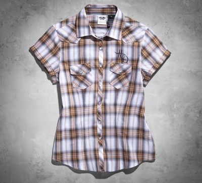 110th Short-Sleeve Plaid Shirt