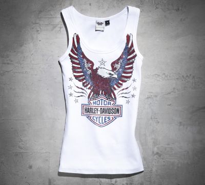 Embellished Eagle Tank