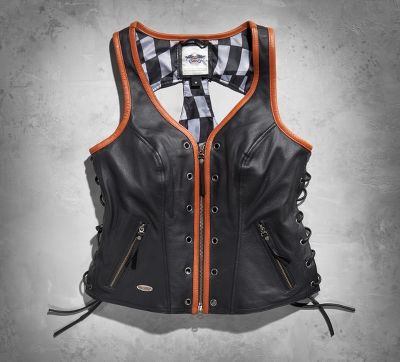 Racer Leather Vest