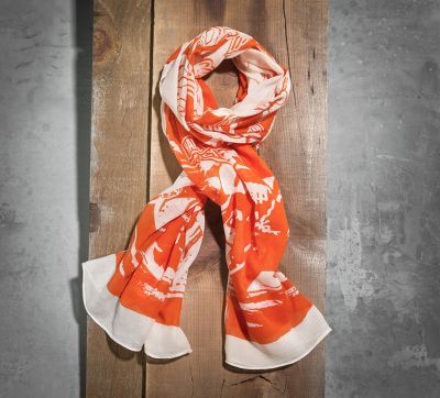 Woven Allover Print Scarf