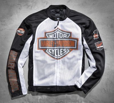 Bar & Shield Mesh Jacket