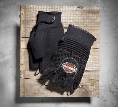 Fingerless Mesh Gloves