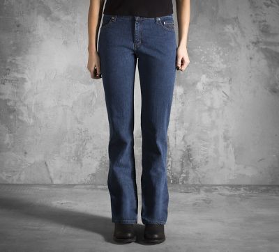 Midnight Navy Bootcut Jeans
