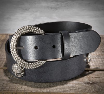 Skull Medallion Belt