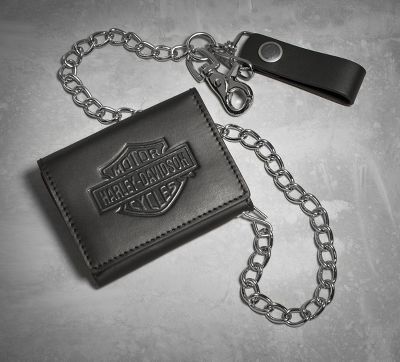 Bar & Shield Tri-Fold Biker Wall...