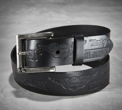 Allover Embossed Belt