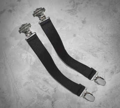 Bar & Shield Boot Straps