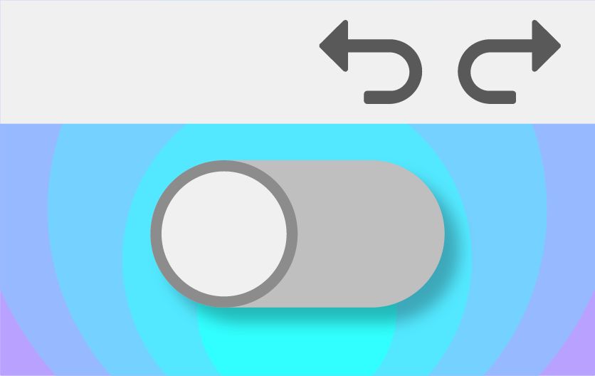 Verbessertes Rückgängigmachen/Wiederholen (unter iOS)