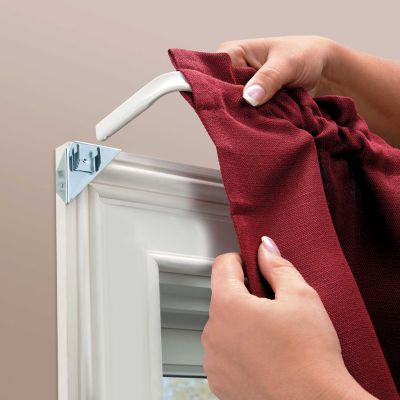 Instant Curtain Rod Brackets