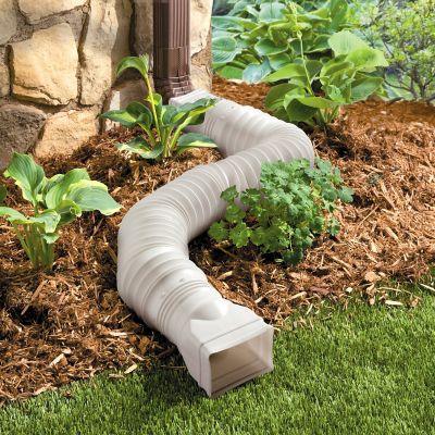Flex-A-Spout Downspout Gutter Extension