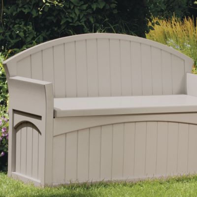 Seated Pool Toy Storage Bin