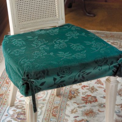 Damask Indoor Tie Chair Cushionss