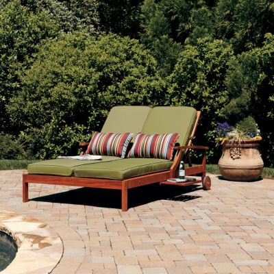 Chaise Lounge Eucalyptus Patio Furniture