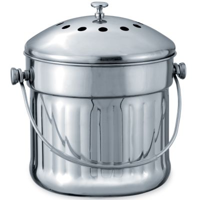 Stainless Compost Crock